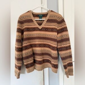 Lauren Ralph Lauren 100% Lambswool
Sweater size Large